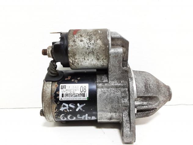MOTORINO D' AVVIAMENTO MITSUBISHI ASX 1° Serie M00T31671 4A92 Benzina 1600 (10)
