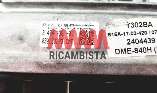 0261S17482 BMW centralina motore Bosch - Foto 2