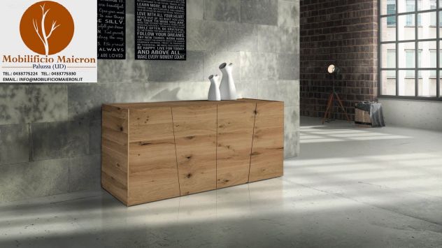 Mobili Arredamenti Rustici Milano Credenza In Legno Cod 205M Rustica Country - Foto 3