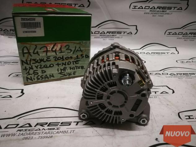 Alternatore Juke - Note - NV200 1.5 DCI 231003VD1A - Foto 2