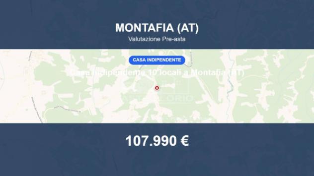Immobile in asta di 314 m² con più di 5 locali e box auto in vendita a Montafia