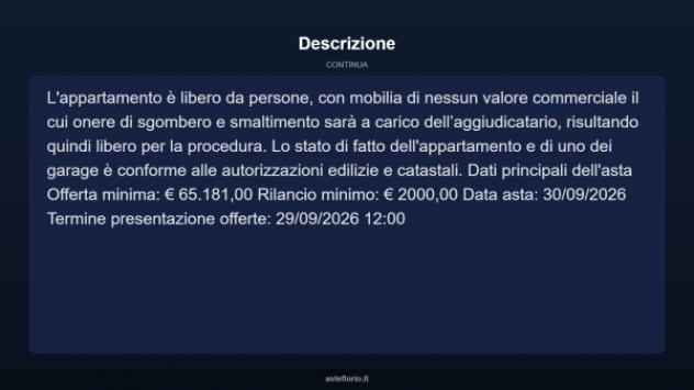 Immobile in asta di 79 m², box auto doppio in vendita a Potenza Picena - Foto 12