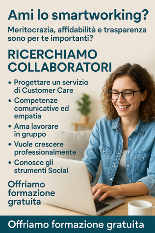 Gestore Ordini E-commerce Sponsorizzati – Smartworking (Italia)
