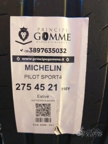 2 gomme 275 45 21 michelin a4354 - Foto 2