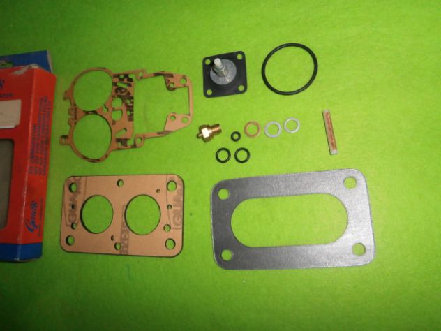 Fiat 131 1600 TC serie completa guarnizioni carburatore weber 32 teie NUOVE - Foto 3