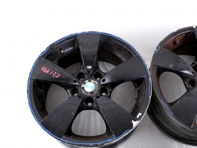6762001 SET 4 CERCHI IN LEGA DA 17 POLLICI 5 FORI 7,5JX17EH2 ET 20 BMW SERIE 5 520D E61 SW RHD 2.0 D 120KW 6M 5P (2006) RICAMBIO USATO INTERASSE 5X120 - Foto 2