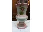 Grande vaso color rosa antico, ceramica Vintage