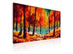 Quadro Alberi Rossi 90x60 E 120x80 ARREDALACASA