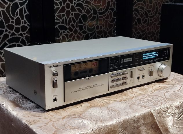 Technics RS-M216 Piastra A Cassette - 2 Testine - Cinghie Nuove - Foto 2