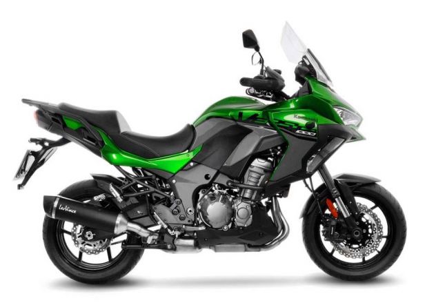 Terminale di scarico per Kawasaki Versys 1000 Arrow Race-tech Mivv Oval - Foto 5