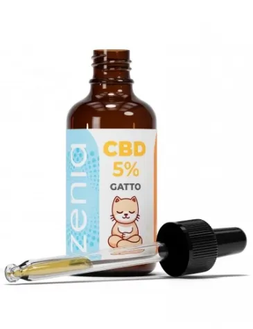 Olio CBD Gatto 5% - Foto 3
