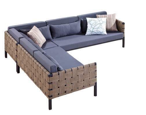 Salottini ad angolo per arredo giardini cod 027 Affare