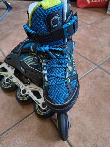 Pattini in linea Oxelo Fit 5 Junior Taglia 35/38 - Foto 6
