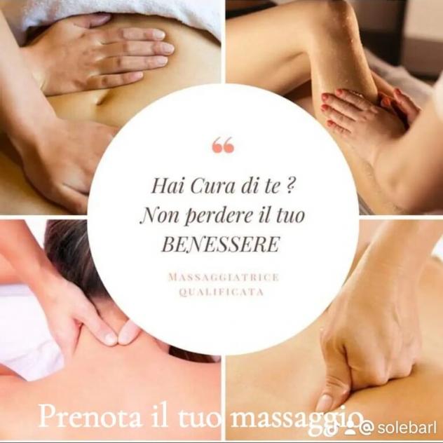 Massaggi olistici diplomata Tel:3337859680