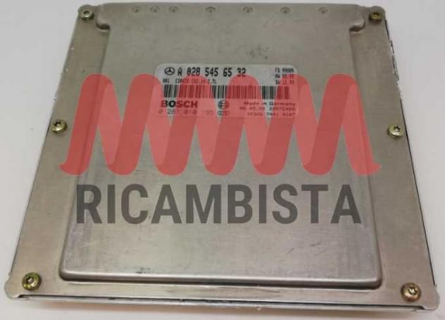 0281010195 A0285456532 Mercedes E270 CDi centralina motore Bosch