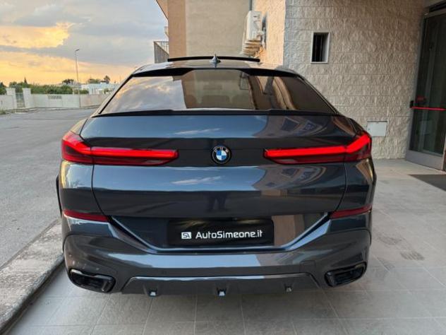 BMW X6 xDrive40d 48V Msport TETTO APR/PAN-CERCHI 22''. rif. 23822616 - Foto 6