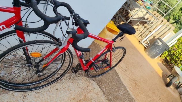 Vendesi 2 biciclette da corsa BTwin Triban in carbonio  Taglia M e L - Foto 6