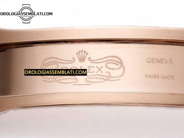 Rolex Replica DAYTONA 116505 QUADRANTE CIOCCOLATO BEST EDITION 1:1 SU BRACCIALE RG SA4130 - Foto 10