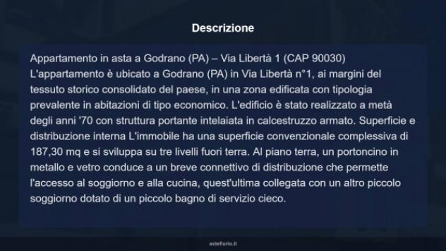 Immobile in asta di 187 m² in vendita a Godrano - Foto 14