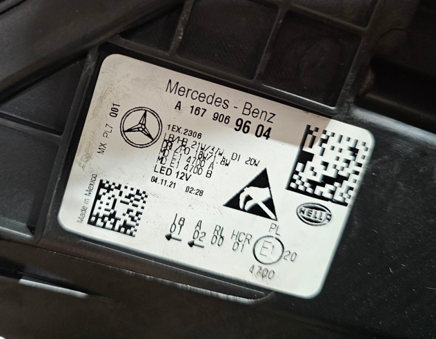 FARO ANTERIORE DESTRO MERCEDES GLE W167 A1679069604 (18) - Foto 14