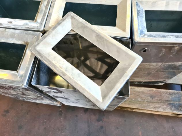 cestini inox porta rifiuti usati - Foto 2