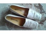 Scarpe vera pelle color sabbia Amerino Ghiaia 39