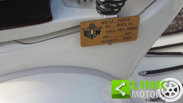 PIAGGIO Vespa 125 faro basso VN2T iscritta registro storico ben tenuta - Foto 7