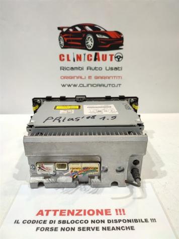 AUTORADIO TOYOTA Prius 1° Serie 86120-47221 1NZFXE (9704) - Foto 3