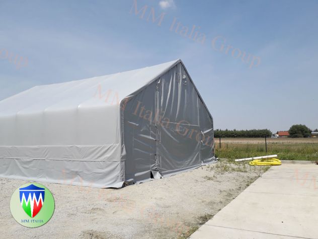 COPERTURE TENDONI MARCHE 8 X 20 X 5,12 USO MAGAZZINI RIMESSAGGIO - Foto 9