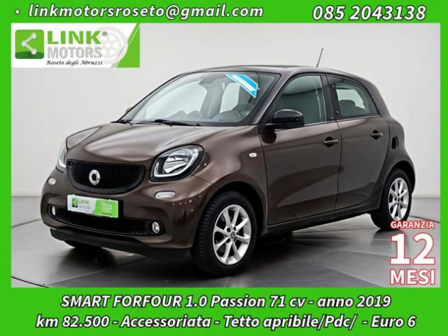 SMART ForFour 70 1.0 Passion / Tetto apribile/Pdc/Cruise rif. 24175122