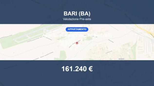 Immobile in asta di 119 m² in vendita a Bari