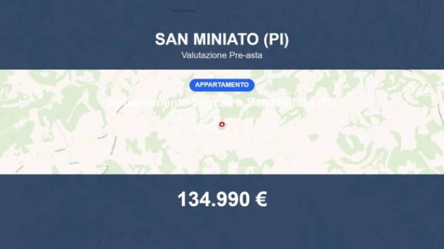 Immobile in asta di 88 m², box auto in vendita a San Miniato
