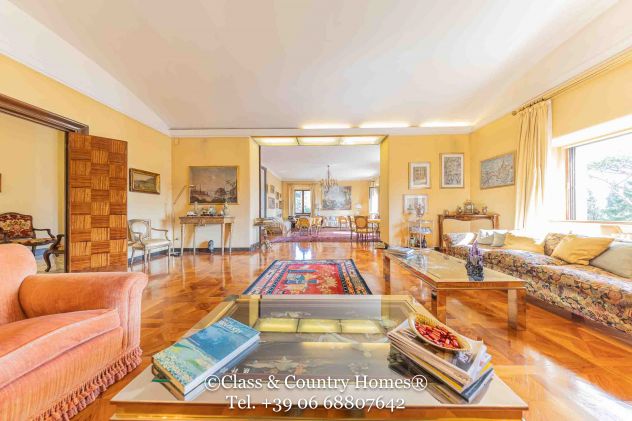 Affitto di Lusso Roma Nord - 570 mq in Villa Storica con Parco e Terrazza - Foto 3