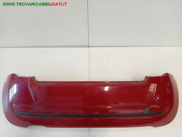 PARAURTI POST. ROSSO 999-U1311265 Carrozzeria  Lamierati esterni  Paraurti  Paraurti post. FIAT - 500 - 01-07-2007 - 01-06-2015, FIAT - 500 CABRIO - 0