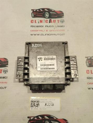 CENTRALINA MOTORE PEUGEOT 206 1° Serie IAW48P276 9648620880 TU3JP benzina 1360 (9803)