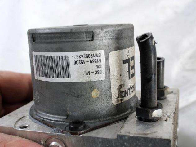 1J589-20800 CENTRALINA POMPA AGGREGATO ABS HYUNDAI I20 1.2 B 63KW 5M 5P (2013) RICAMBIO USATO 58910-1J270 61589-45200 1J589-30800 - Foto 5