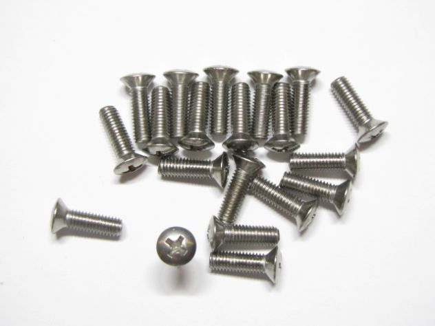 50 Viti inox A2 M5x16 TSC UNI7689 - Foto 3