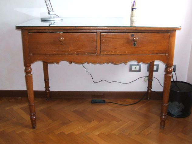 Tavolo antico in legno - Foto 2