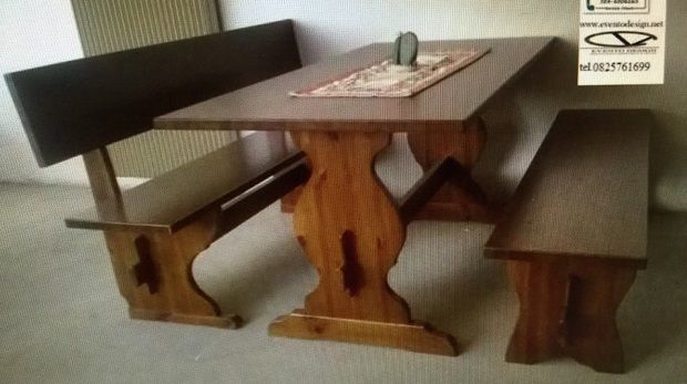 mobili in pino grezzo vintage per abitazioni di montagna b&amp;b - Foto 8