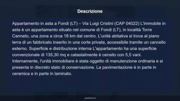 Immobile in asta di 135 m² in vendita a Fondi - Foto 5
