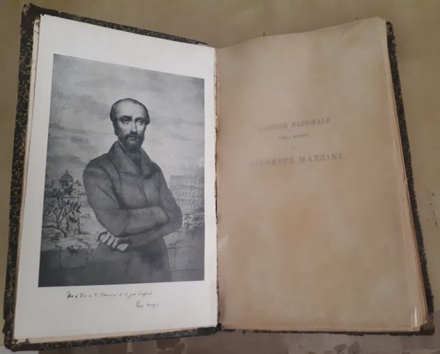 GIUSEPPE MAZZINI, SCRITTI EDITI ED INEDITI, EPISTOLARIO DI GIUSEPPE MAZZINI 1924 - Foto 8