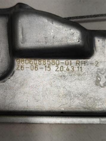 MECCANISMO ALZAVETRO POST. DX PEUGEOT 2008 1° Serie 9806088580-01 DV6DTED (13) - Foto 2