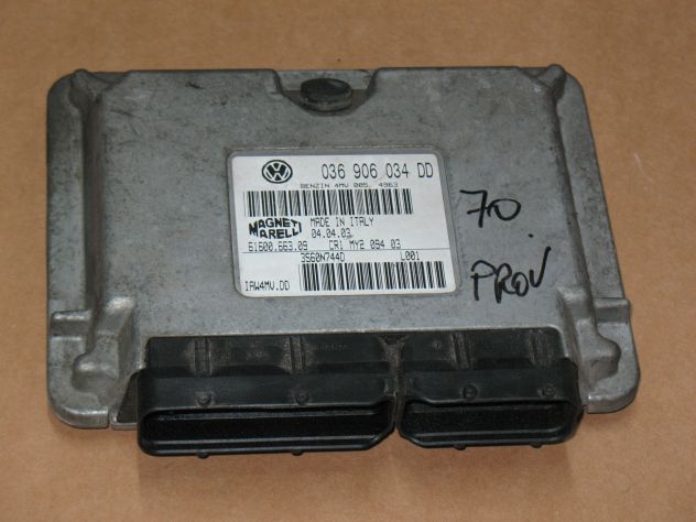 036906034DD ECU CENTRALINA VW POLO 1.4 036906034DD IAW4MV.DD 61600.663.09
