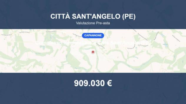 Immobile in asta di 4600 m² in vendita a Città Sant'Angelo