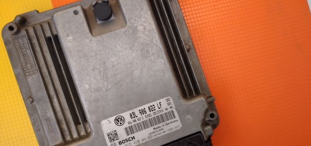 ECU 0281015420 EDC 17CP14 CENTRALINA MOTORE VW GOLF 2.0 TD - Foto 2