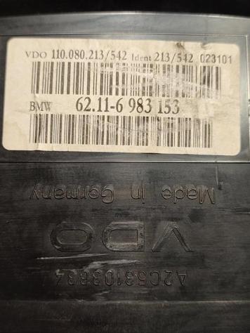 QUADRO STRUMENTI BMW Serie 5 E61 Touring 6211- 6983153 306D4 (03) - Foto 3