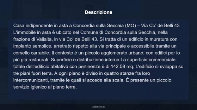 Immobile in asta di 142 m² con più di 5 locali e box auto in vendita a Concordia sulla Secchia - Foto 11
