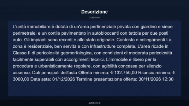 Immobile in asta di 183 m² con più di 5 locali e box auto in vendita a Foglizzo - Foto 11