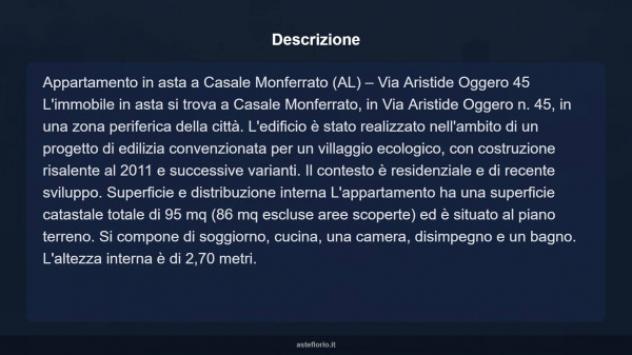 Immobile in asta di 95 m² in vendita a Casale Monferrato - Foto 17