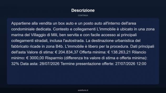 Immobile in asta di 172 m², box auto in vendita a Messina - Foto 13
